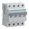 10A 4P 15KA C-CURVE MCB NCN410A