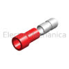 BD1-4VD .5-1.5mm2 RED M T/GRIP BULLET 100 EM