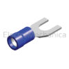 2.5mm2 x5mm FORK LUG BLU (100) S2-5SV