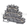307199 2.5mmRAIL MNT PUSH-IN 3 TIER TERM EM