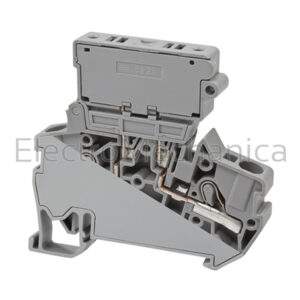 307249 2.5mm RAIL MNT PUSH-IN FUSED TERM EM