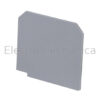 462120 PARTITION END PLATE 2.5-10mm EM