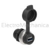 BLACK USB 3.0 INTERFACE A-A LPC D01