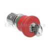 40MM LATCH. MUSH. P/BUTTON ACT. KEY LPS B6844