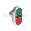 22MM GRN/RED FLUSH P/BUTTON ACT. LPS B7113