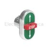 22MM “UP-STOP-DOWN” P/BUTTON ACT. LPS B7355