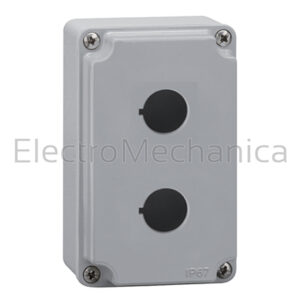 2 HOLE METAL PUSHBUTTON STATION LPZ M2A8