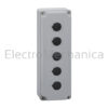 5 HOLE EMPTY P/BUT. STATION-GREY LPZ P5A8