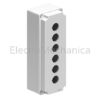 6 HOLE METAL PUSHBUTTON STATION LPZ M6A8