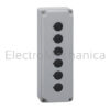 6 HOLE EMPTY P/BUT. STATION-GREY LPZ P6A8