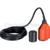 GREY WATER PVC FLOAT SWITCH 15M LVFSP1W15