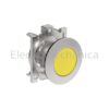 30MM FLUSH YEL MOM P/BUTTON ACT. LPF B105