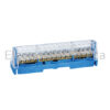 7WAY RAIL MNT TERMINAL POST BLUE M107B