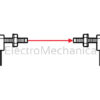OPTICAL FIBRE M3 THRU BEAM SQUARE FT-R31