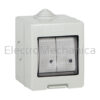 136.5122-303 16A 2x1P IP55 SURFACE MNT SWITCH EM