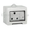 136.5123-414 15A IP55 2P+E SURFACE SWTH SOCKET EM