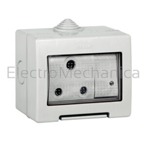 136.5123-414 15A IP55 2P+E SURFACE SWTH SOCKET EM