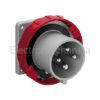 248.12596 125A 3P+E IP67 FLUSH APPL. INLET EM