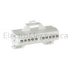 654.0359 RAIL MNT INSULATED TERMINALHORI. EM