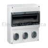 12W IP66 SURF DB FOR 2x16A SOCKET 672.33