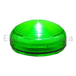 90824 MLINE LED GRN LOW PROFILE BEACON EM