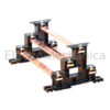 5028 0410 4P STAIR TYPE BUSBAR SUPPORT 300A EM