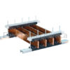 3P BUSBAR SUPPORT KIT 1x10mm BAR TOP1025