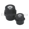 INSULATOR – BLACK – H20mm – M6 ISO2010