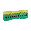 11WAY RAIL MNT TERM.BLOCK (GREEN) ITB1035