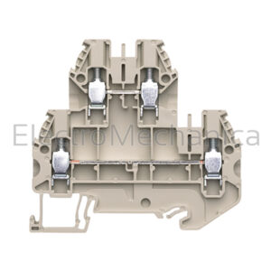 58.504.7055.0 4mm2 RAIL MOUNT MULTI-TIER TERM EM