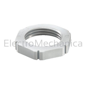 10060772 M20 GLAND LOCKNUT GREY EM