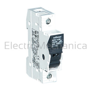 31113 10×38 3P CYLINDRICAL FUSE HOLDER EM